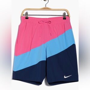 Nike Men’s Volley Swim Trunks medium colorblock vacation